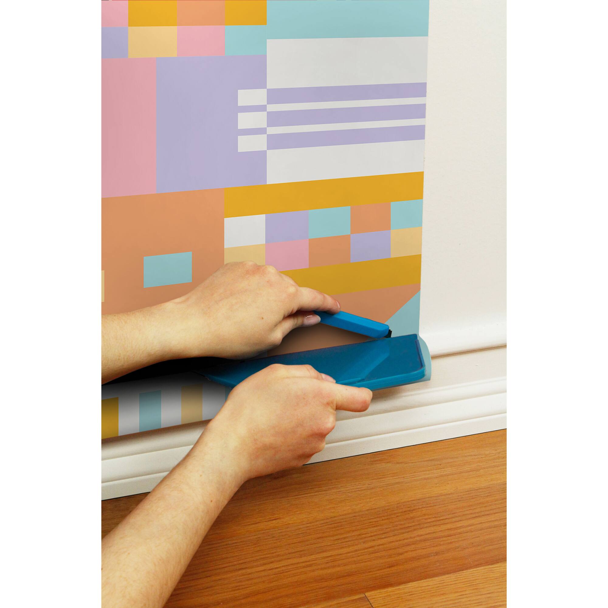 Aelfie Warm Kiki Shapes Peel & Stick Wallpaper